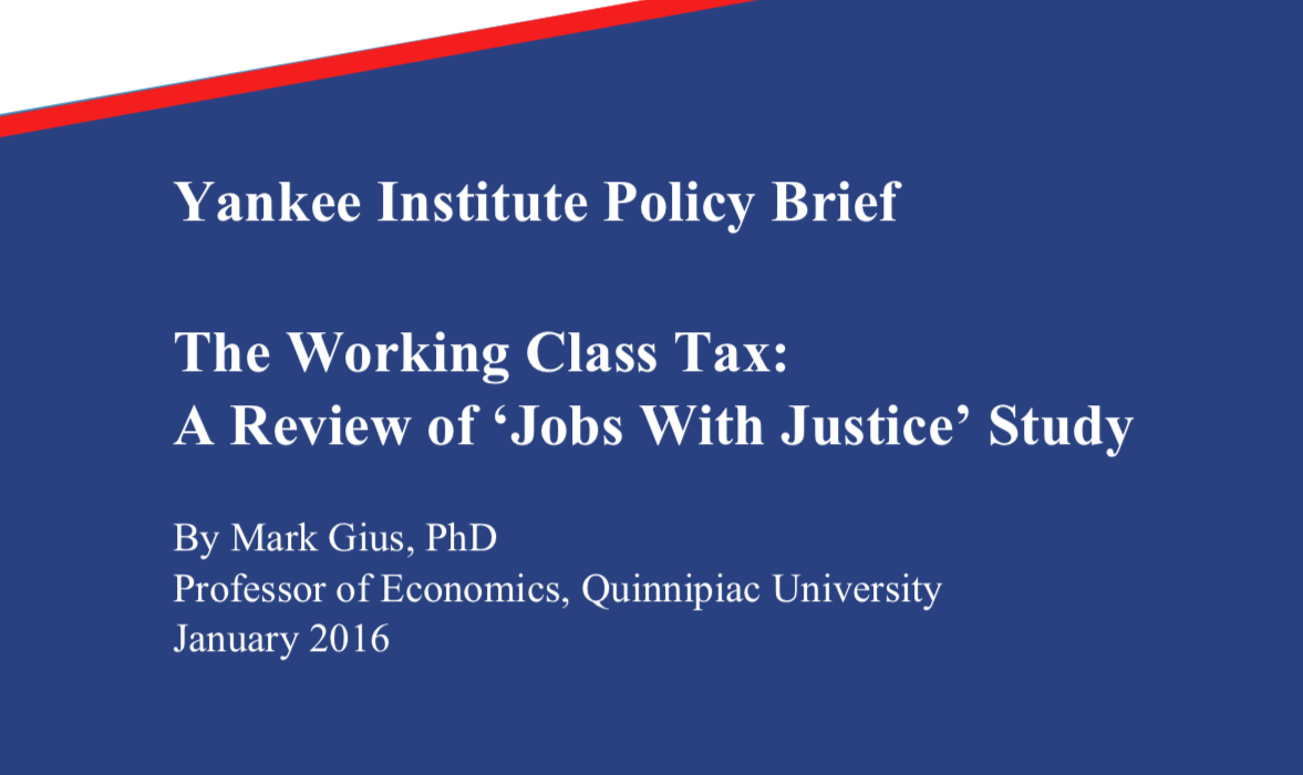 The Working Class Tax: A Review of ‘Jobs With Justice’ Study