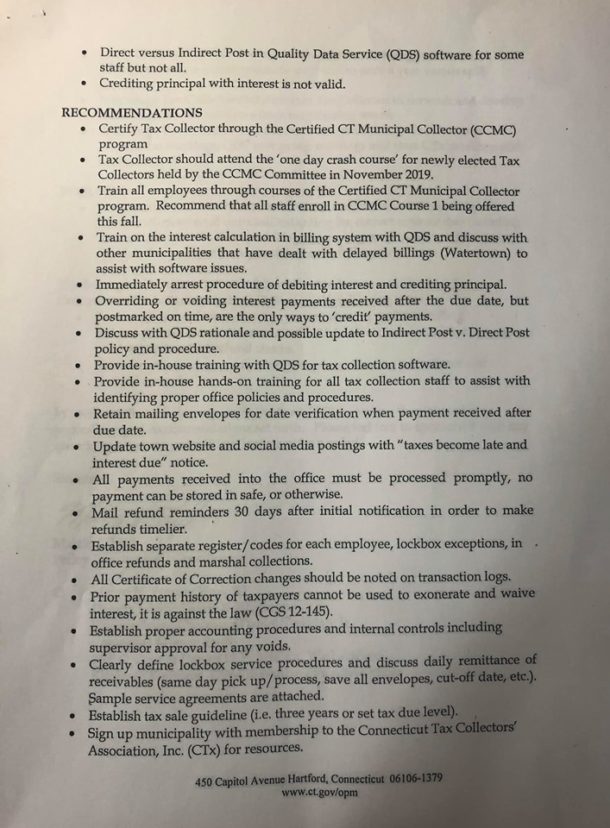 Naugatuck Republicans call for resignation of tax collector after state