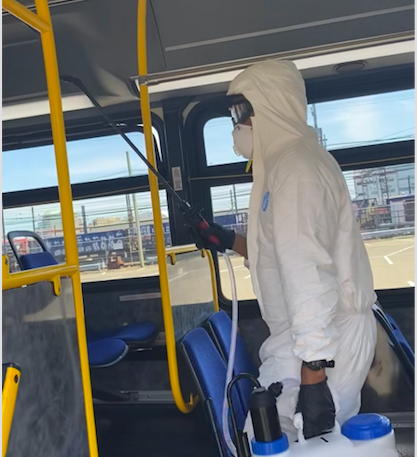 CTtransit hit with OSHA violation after union says drivers sickened by disinfectant spray