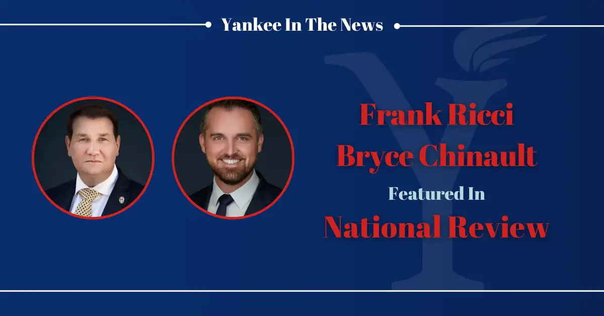 Bryce Chinault and Frank Ricci Featured in National Review