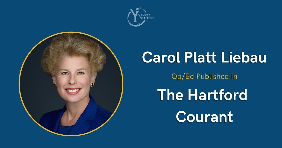 YI President Carol Platt Liebau Featured in The Hartford Courant