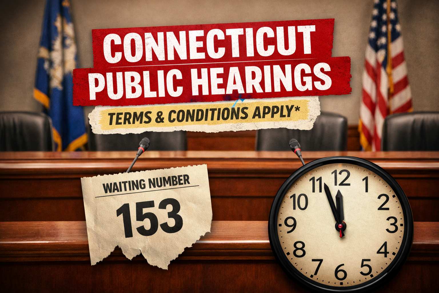 Connecticut Public Hearings Come with an Asterisk 